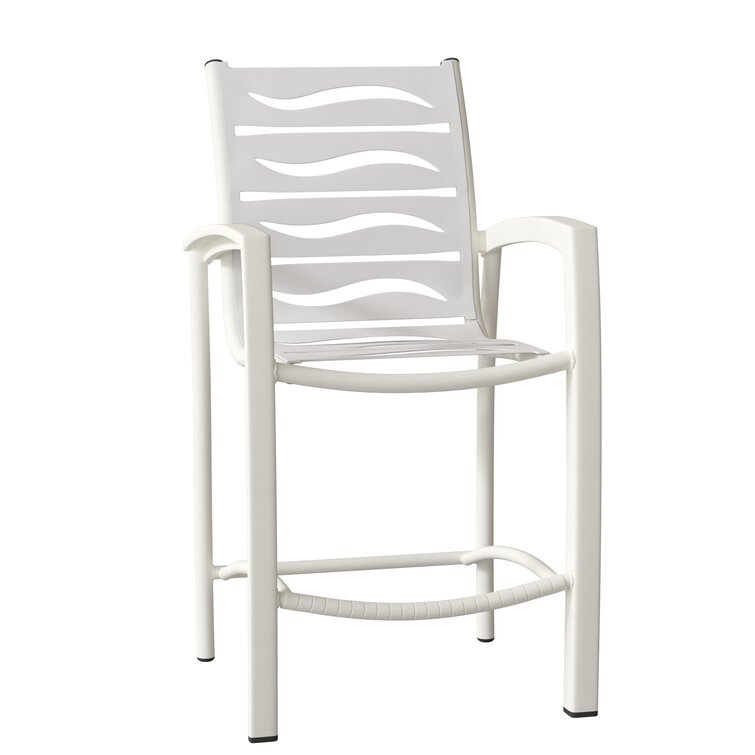 Tropitone South Beach EZ Span Outdoor Bar Stool by Richard